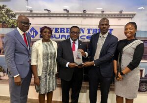 Photo: TEXEM UK Team pays courtesy visit to Sovereign Trust Insurance MD