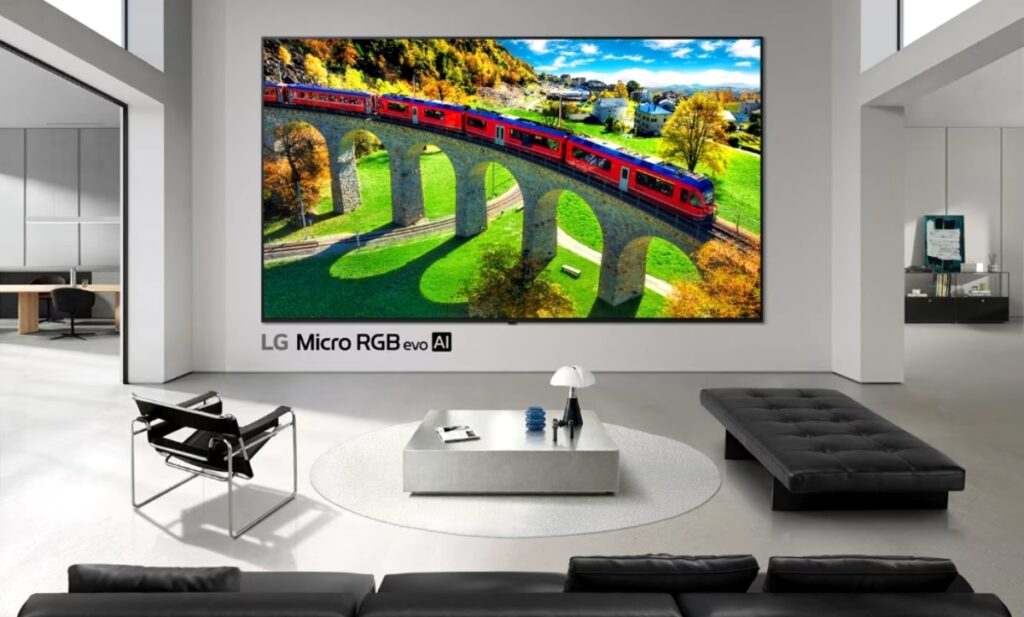LG Micro RGB evo: LG’s most advanced LCD TV powered by the precision of OLED’s AI processor