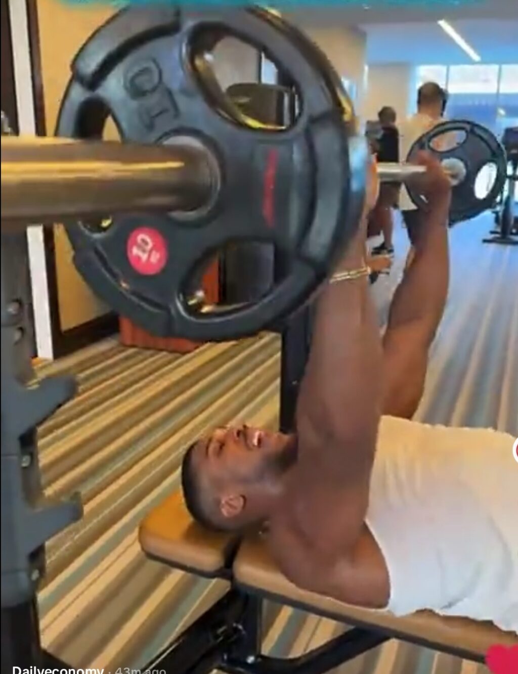 Video: Anthony Joshua back in gym after deadly crash