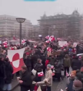 Video: Thousands rally in Copenhagen against Trump’s Greenland takeover bid