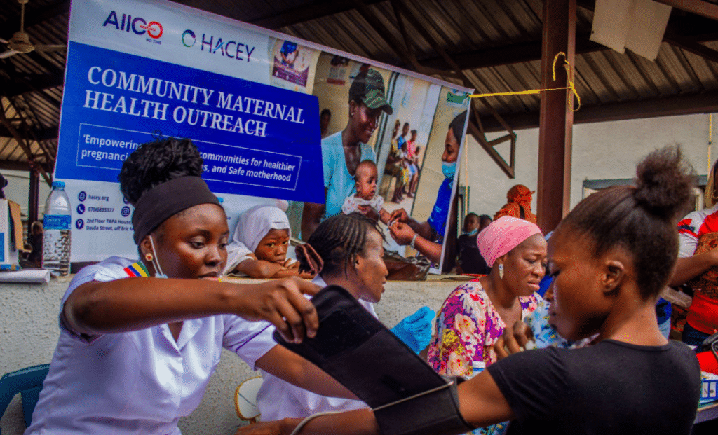 AIICO Hacey Community Maternal Health Outreach
